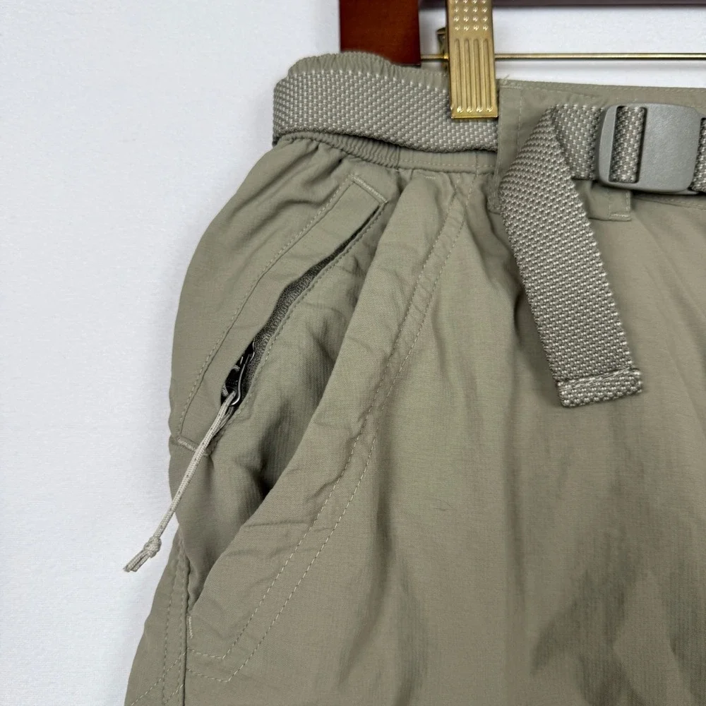 Columbia Titanium Convertible Cargo Pants Mens Medium 32 Zip Off Hiking Sage